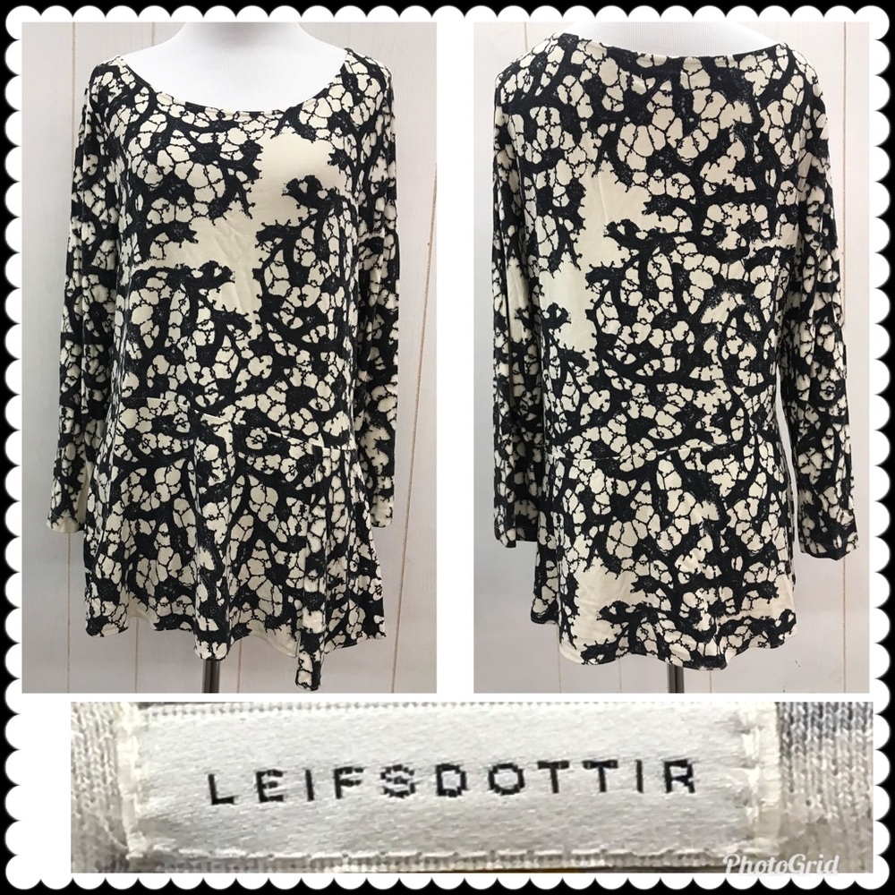 ANTHROPOLOGIE Leifsdottir Jersey Knit Stretch Top